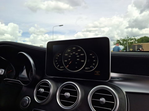 Mercedes-Benz C-Klasse Estate AMG 63 S PANO | 510PK | SELENIETGRIJS | HUD | ADAPTIVE CRUISE | C63 | C63S