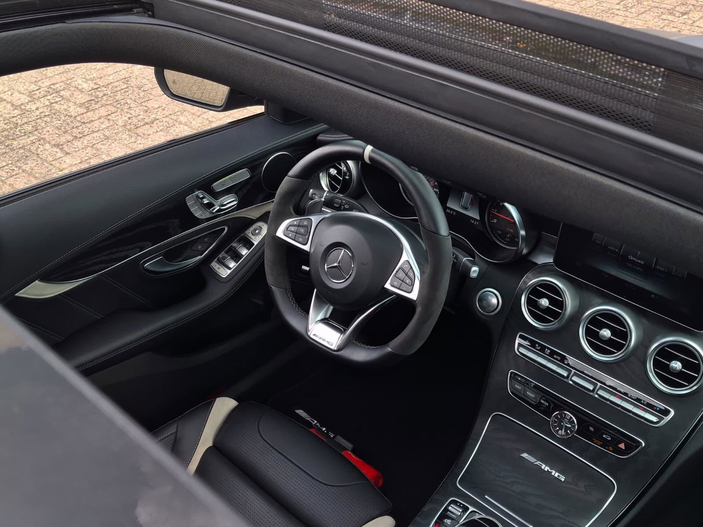 Mercedes-Benz C-Klasse Estate AMG 63 S PANO | 510PK | SELENIETGRIJS | HUD | ADAPTIVE CRUISE | C63 | C63S