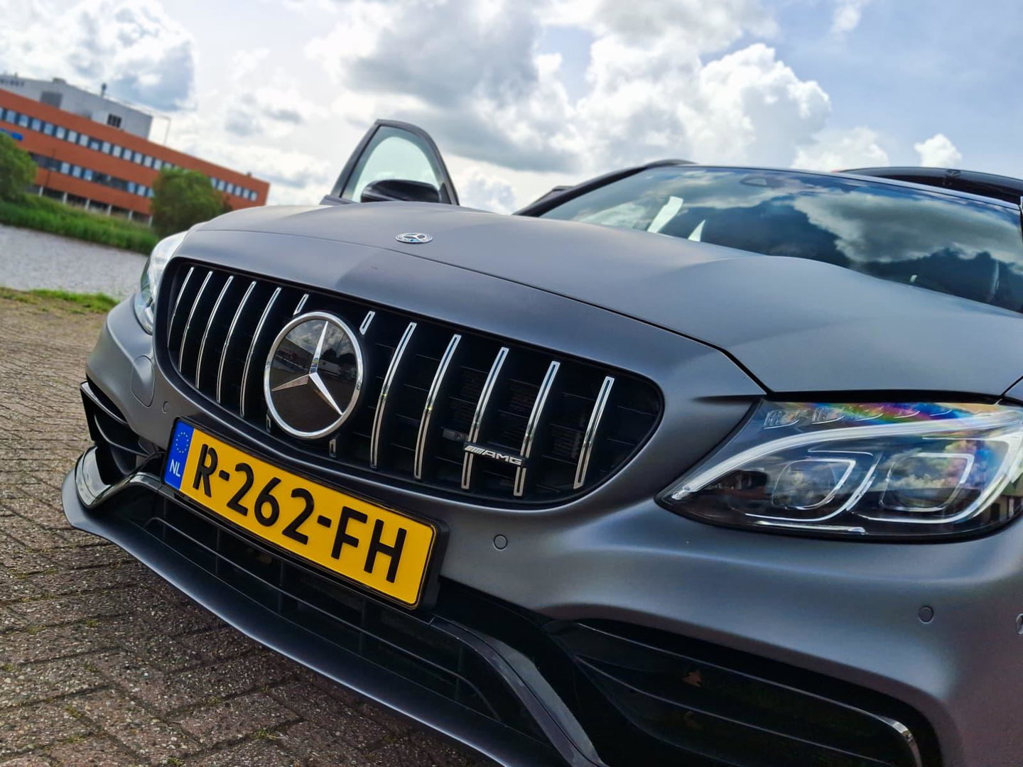 Mercedes-Benz C-Klasse Estate AMG 63 S PANO | 510PK | SELENIETGRIJS | HUD | ADAPTIVE CRUISE | C63 | C63S