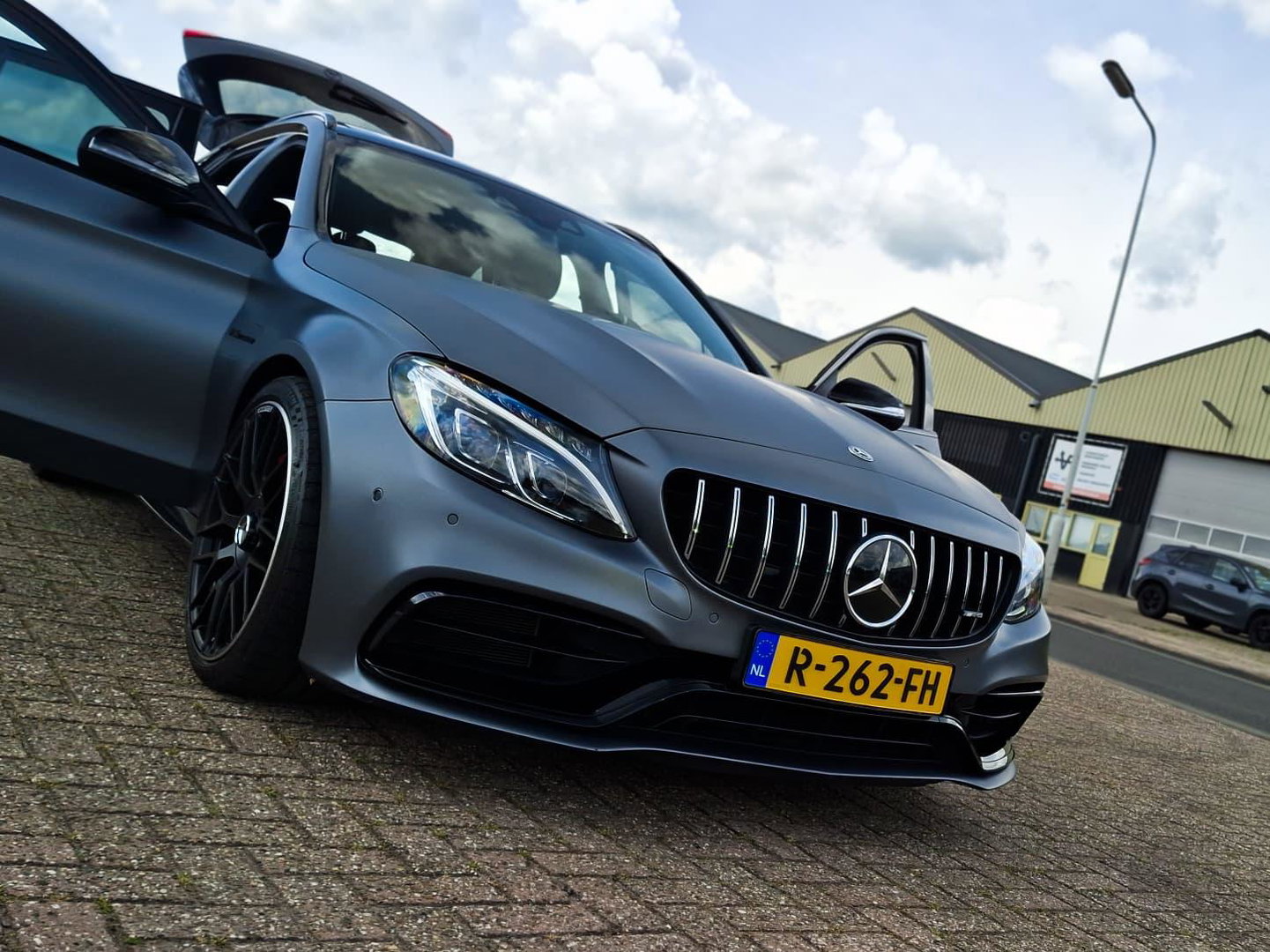 Mercedes-Benz C-Klasse Estate AMG 63 S PANO | 510PK | SELENIETGRIJS | HUD | ADAPTIVE CRUISE | C63 | C63S