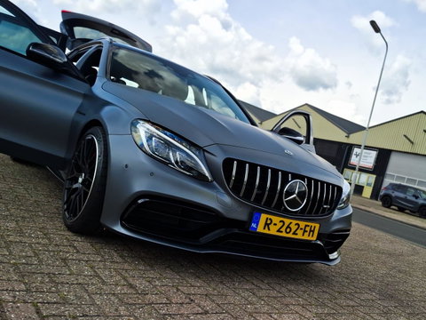 Mercedes-Benz C-Klasse Estate AMG 63 S PANO | 510PK | SELENIETGRIJS | HUD | ADAPTIVE CRUISE | C63 | C63S