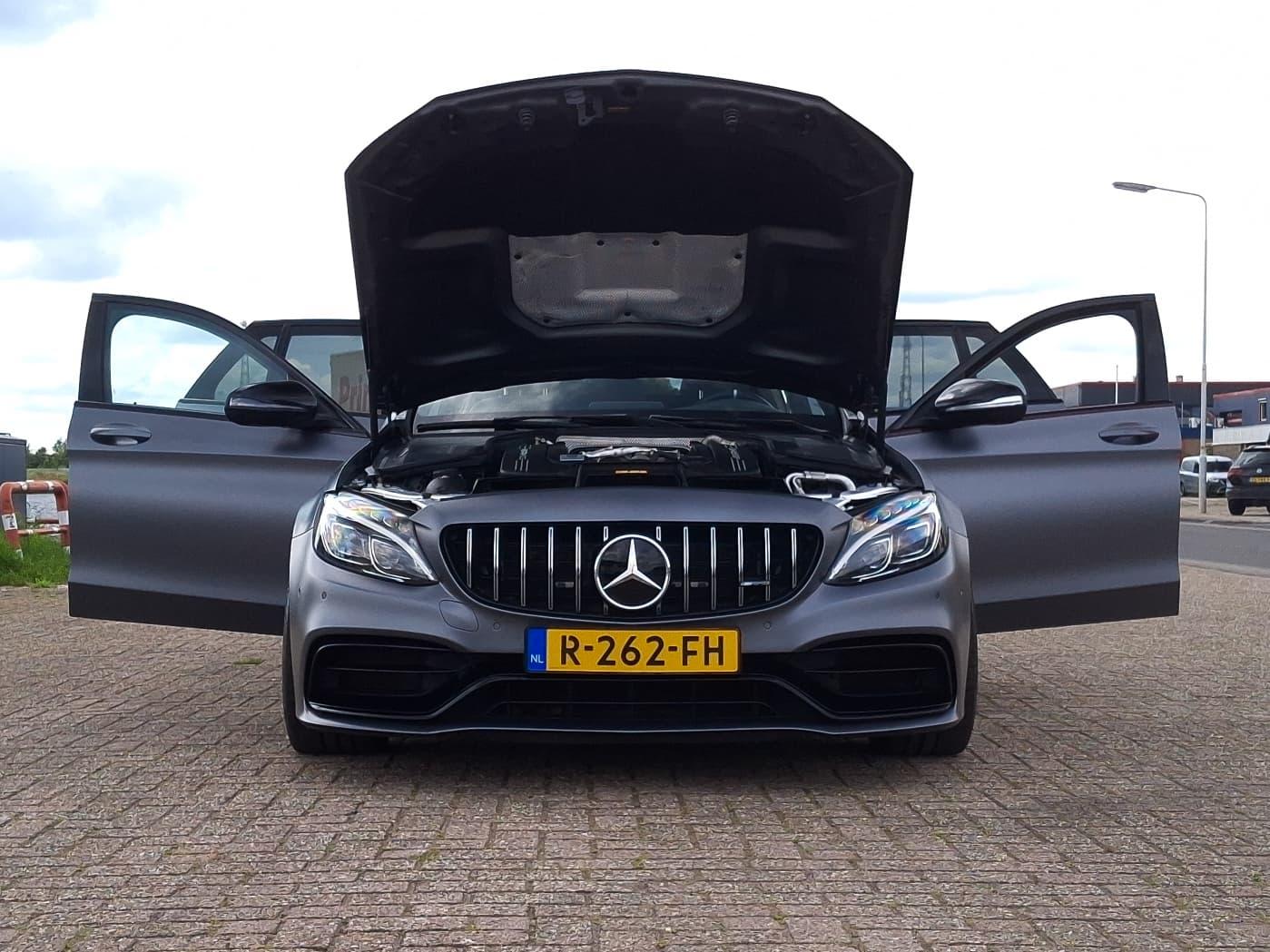 Mercedes-Benz C-Klasse Estate AMG 63 S PANO | 510PK | SELENIETGRIJS | HUD | ADAPTIVE CRUISE | C63 | C63S