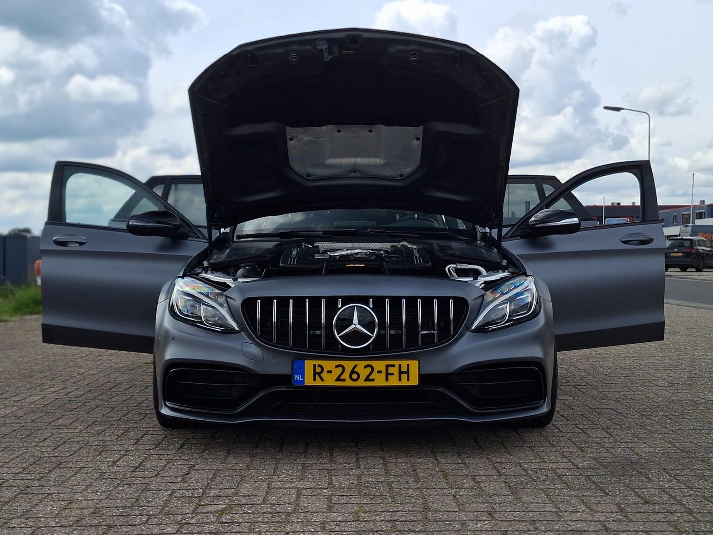 Mercedes-Benz C-Klasse Estate AMG 63 S PANO | 510PK | SELENIETGRIJS | HUD | ADAPTIVE CRUISE | C63 | C63S