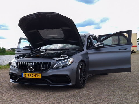 Mercedes-Benz C-Klasse Estate AMG 63 S PANO | 510PK | SELENIETGRIJS | HUD | ADAPTIVE CRUISE | C63 | C63S