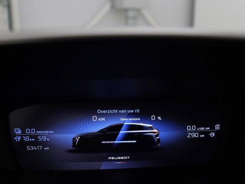 Peugeot 308 1.6 HYbrid 180 Allure Pack Business | Half leder | Adaptive cruise | Carplay | Camera | Navigatie | Side Assist | Full LED | Climate control | Parkeerhulp | PHEV | Plug In