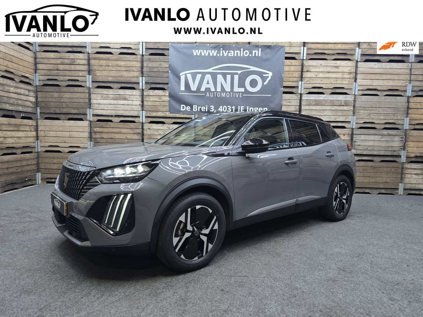 Peugeot e-2008 EV GT 54 kWh Navi LED Clima Cruise Camera LM