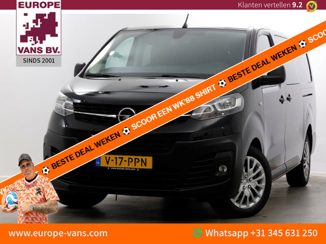 Opel Vivaro - 2.0 CDTI 123pk L3 Edition D.C. Airco/Carplay/2x Schuifdeur 01-2021