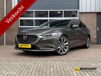 Mazda 6 - Sportbreak 2.5 SkyActiv-G 194 Signature Schuifdak Navi Bose 360 Camera Leer LED Carplay