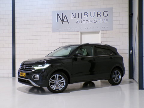 Volkswagen T-Cross 1.0 TSI Style "Automaat" Full-LED Apple-carplay Stoelverwarming Virtual Parkeersensoren Adaptive-cruise Navi