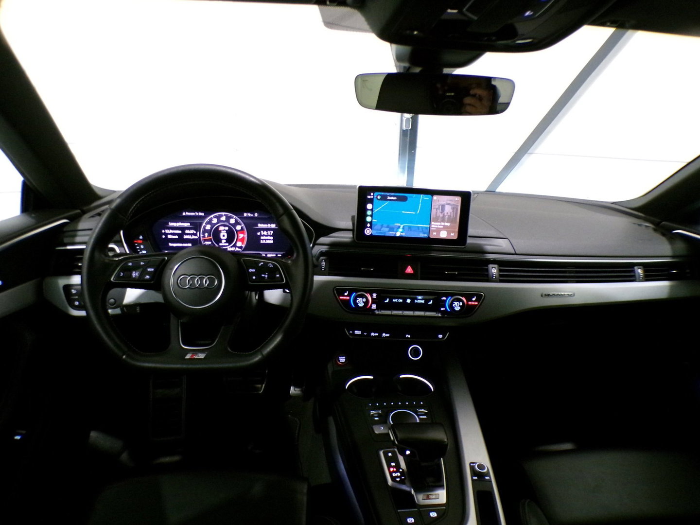 Audi S5 Sportback 3.0 TFSI Quattro Pro Line Plus RS-Stoelen Trekhaak Carplay Stoelverwarming Massage-Stoel 20"Velgen Leer Virtual