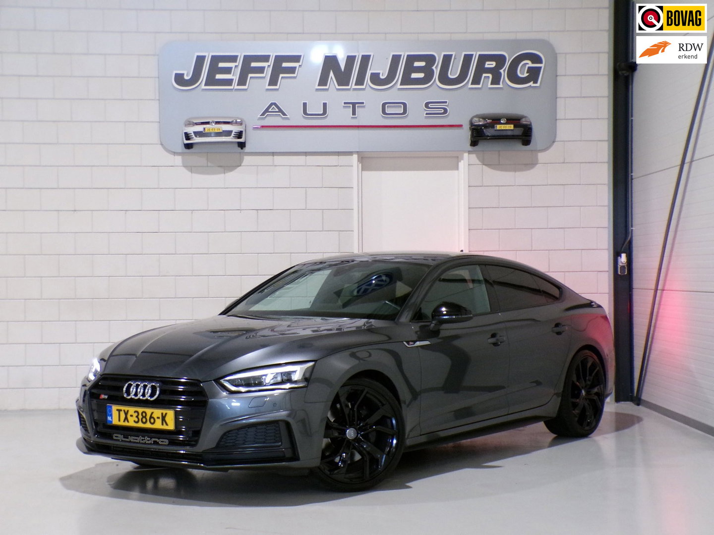 Audi S5 Sportback 3.0 TFSI Quattro Pro Line Plus RS-Stoelen Trekhaak Carplay Stoelverwarming Massage-Stoel 20"Velgen Leer Virtual