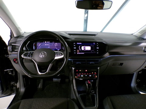 Volkswagen T-Cross 1.0 TSI Style "Automaat" Full-LED Apple-carplay Stoelverwarming Virtual Parkeersensoren Adaptive-cruise Navi