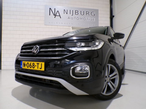 Volkswagen T-Cross 1.0 TSI Style "Automaat" Full-LED Apple-carplay Stoelverwarming Virtual Parkeersensoren Adaptive-cruise Navi