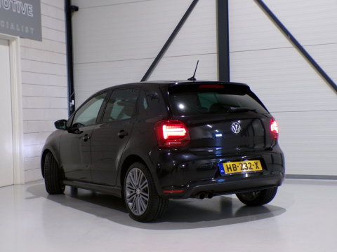 Volkswagen Polo 1.4 TSI BlueGT "Origineel NL!" Automaat! Apple-carplay Stoelverwarming Xenon-LED Camera Adaptive-cruise Sport-ond.