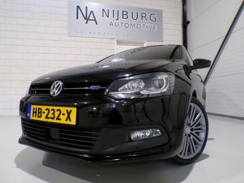 Volkswagen Polo 1.4 TSI BlueGT "Origineel NL!" Automaat! Apple-carplay Stoelverwarming Xenon-LED Camera Adaptive-cruise Sport-ond.
