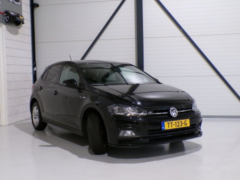 Volkswagen Polo 1.0 TSI R-Line "Origineel NL!" Draadloze-Carplay Adaptive-Cruise Climatronic DAB+ Sportstoelen Navigatie Bluetooth