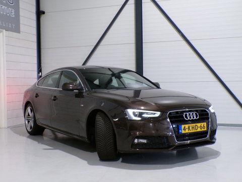 Audi A5 Sportback 1.8 TFSI S Edition "Origineel NL!" 1e eigenaar! 2x S-Line Stoelverwarming Xenon-LED Navigatie Bluetooth Garantie
