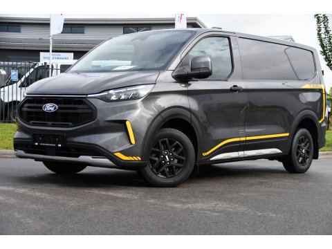 Ford Transit Custom 320 2.0 TDCI L1H1 Trail AWD 4x4 Camera, Cruise, Carplay, B&O, 170pk, LED, Stuurverwarming, Leder, Stoelverwarming, Automaat, Sensoren, Uniek!
