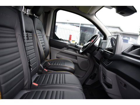 Ford Transit Custom 320 2.0 TDCI L1H1 Trail AWD 4x4 Camera, Cruise, Carplay, B&O, 170pk, LED, Stuurverwarming, Leder, Stoelverwarming, Automaat, Sensoren, Uniek!