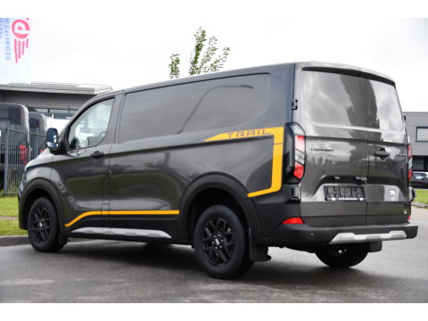Ford Transit Custom 320 2.0 TDCI L1H1 Trail AWD 4x4 Camera, Cruise, Carplay, B&O, 170pk, LED, Stuurverwarming, Leder, Stoelverwarming, Automaat, Sensoren, Uniek!