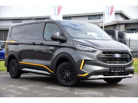 Ford Transit Custom 320 2.0 TDCI L1H1 Trail AWD 4x4 Camera, Cruise, Carplay, B&O, 170pk, LED, Stuurverwarming, Leder, Stoelverwarming, Automaat, Sensoren, Uniek!
