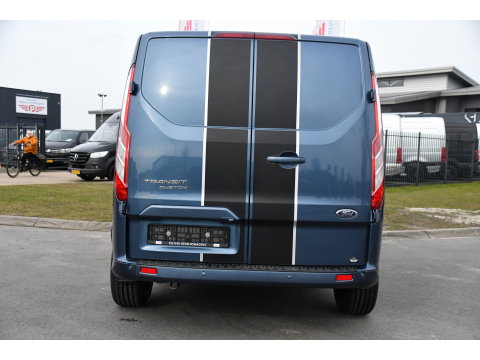 Ford Transit Custom 320 2.0 TDCI L1H1 Sport DC Camera, Cruise, Carplay, 170pk, 2 x Schuifdeur, Automaat, LED, Leder, Stoelverwarming, Uniek!