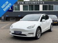 Tesla Model Y - Long Range AWD 75 kWh VAN: 42.900,- VOOR: 39.330,- UW WKVOORDEEL: 3.570,- | SOH 92% | AFNEEMBARE TREKHAAK| ENHANCED AUTOPILOT| RESTERENDE ALGEMENE FABRIEKSGARANTIE TESLA T/M 03-2028 OF 80.000KM| ACCU + AANDRIJFLIJN T/M 03-2032/ 192.000KM| RIJKLAAR GELEVER