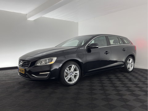 Volvo V60 2.4 D6 AWD Plug-In Hybrid Summum Aut. *LEATHER | XENON | HEATED-COMFORTSEATS | NAVI-FULLMAP | ECC | PDC | CRUISE | 17''ALU | TOWBAR*