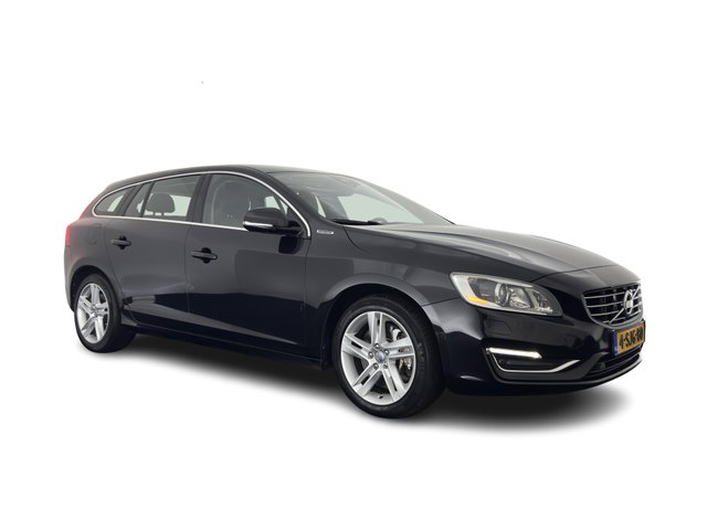 Volvo V60 - 2.4 D6 AWD Plug-In Hybrid Summum Aut. *LEATHER | XENON | HEATED-COMFORTSEATS | NAVI-FULLMAP | ECC | PDC | CRUISE | 17''ALU | TOWBAR*
