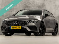Mercedes-Benz CLA - 250 e AMG Sport 218Pk Automaat (APPLE CARPLAY, SFEERVERLICHTING, BURMESTER, GETINT GLAS, CAMERA, LEDER/ALCANTARA, STOELVERWARMING, WIDESCREEN, NIEUWSTAAT)