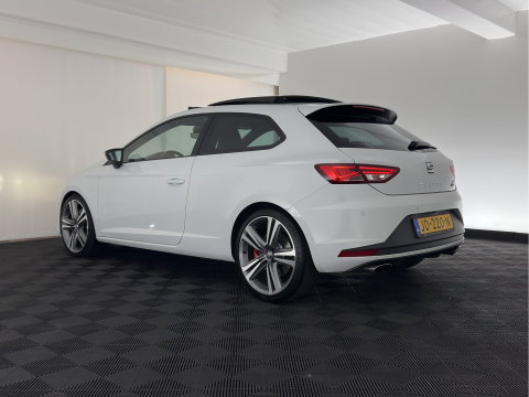 SEAT Leon SC 2.0 TSI Cupra 290 Aut. *PANO | LEATHER-MICROFIBRE | FULL-LED | ADAPTIVE-CRUISE | HEATED-SPORTSEATS | SEAT-SOUND | CAMERA | PRIVACY-GLASS | SHIFT-PADDLES | DAB+ | ECC | PDC | 19''ALU*