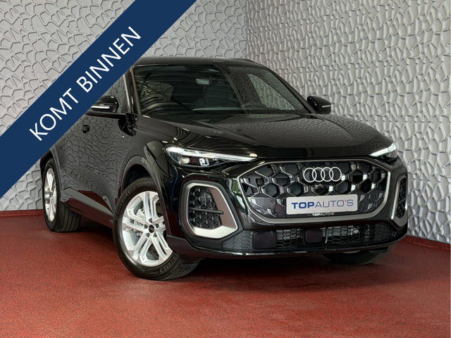 Audi Q5 - 2.0 TFSI E-HYBRID QUATTRO 300PK S-EDITION LEER PANO 360CAM TREKHAAK MATRIXX LED ELEK.STOEL.