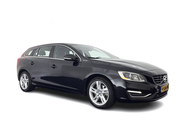 Volvo V60 - 2.4 D6 AWD Plug-In Hybrid Summum Aut. *LEATHER | XENON | HEATED-COMFORTSEATS | NAVI-FULLMAP | ECC | PDC | CRUISE | 17''ALU | TOWBAR*