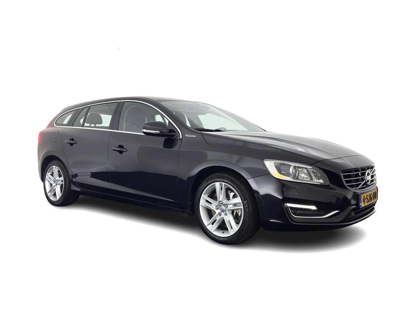 Volvo V60 2.4 D6 AWD Plug-In Hybrid Summum Aut. *LEATHER | XENON | HEATED-COMFORTSEATS | NAVI-FULLMAP | ECC | PDC | CRUISE | 17''ALU | TOWBAR*
