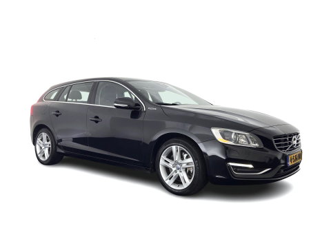 Volvo V60 2.4 D6 AWD Plug-In Hybrid Summum Aut. *LEATHER | XENON | HEATED-COMFORTSEATS | NAVI-FULLMAP | ECC | PDC | CRUISE | 17''ALU | TOWBAR*