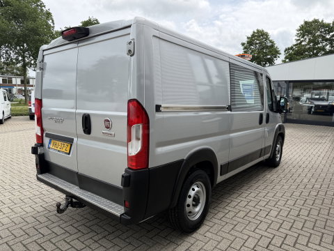 Fiat Ducato Maxi 35H 2.3 MultiJet 140pk L2H1 DC 5 persoons / vaste prijs rijklaar € 20.950 ex btw / cruise en climate control / trekhaak 3000 kg / achteruit rijcamera / euro 6 / bpm vrij