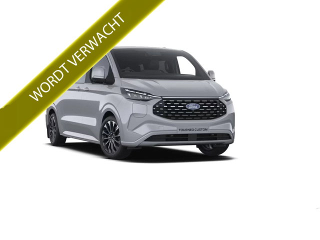 Ford Transit Custom - 340L 2.5 PHEV 233PK L2H1 Titanium X 8 Persoons PHEV Automaat Hybride | Airco | Adap. Cruise | Navi | Pano | Elek.Schuifdeur L+R