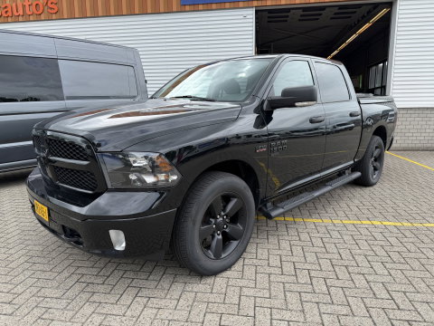 Dodge Ram Pick-Up 1500 5.7 V8 4x4 Crew Cab 5'7 Longhorn / vaste prijs rijklaar € 39.950 ex btw / euro 6 / lease vanaf € 652 / airco / cruise / navigatie / prins lpg / leer / trekhaak 3500 kg !