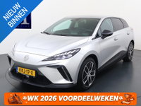 MG MG4 - Electric Luxury 64 kWh VAN: 24.900,- VOOR: 22.877,- UW WKVOORDEEL: 2.023,- | 360 CAMERA| 7 JAAR MG GARANTIE T/M 07-2031| ELEK. STOEL| DODE HOEK SENSOR| STOEL + STUURVERWARMING| ADAPTIVE CRUISE CONTROL