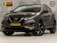 Nissan QASHQAI - 1.2 Tekna + (PANORAMADAK, 1e EIGENAAR, NAVIGATIE, 360 CAMERA, ELEK SPORTSTOELEN, LEDER, GETINT GLAS, STOELVERWARMING, NIEUWSTAAT)
