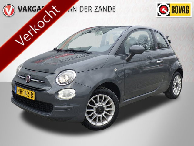 Fiat 500C - 1.2 Star Limited Cabrio, Airco, Cruise Control, NL/NAP!