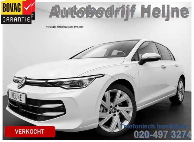 Volkswagen Golf - 1.5 eHybrid 204PK PHEV STYLE EDITION CAMERA/NAVI/HEAD-UP/CARPLAY *verlengde fabrieksgarantie t/m2030*