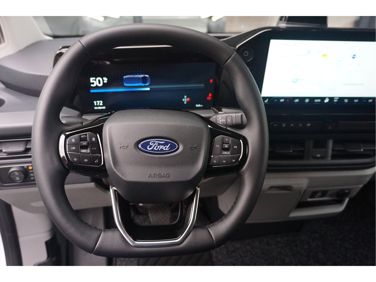 Ford Transit Custom 340L 218PK 71KWH Sport AUT Elektrisch Navi, ACC, 360° Cam B&O, 17" LM, 2x Schuifdeur!! NR. P02*