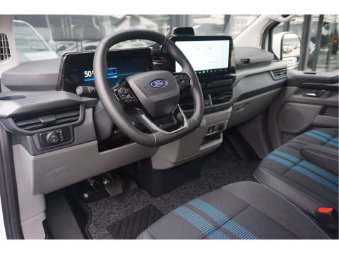 Ford Transit Custom 340L 218PK 71KWH Sport AUT Elektrisch Navi, ACC, 360° Cam B&O, 17" LM, 2x Schuifdeur!! NR. P02*