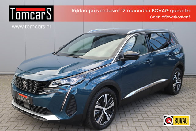 Peugeot 5008 - 1.2 Hybrid 136PK Automaat GT 7-pers/Leder/Memory-stoel/Camera/Stoelverwarming