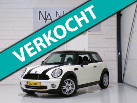 MINI 1.6 Cooper Chili "Origineel NL!" Black Edition Airco Leer 16"Velgen Elektrische ramen I Nationale Auto Pas