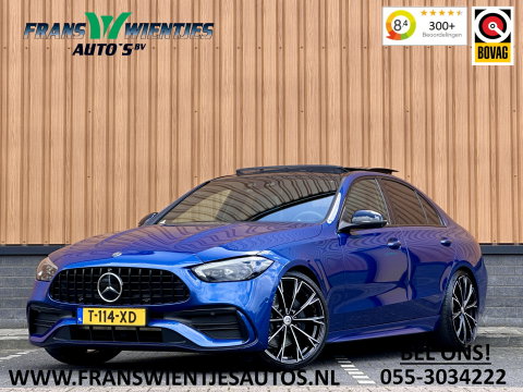 Mercedes-Benz C-Klasse 300 4MATIC AMG Line | Panoramadak | Burmester | 360° Camera | Digital Light | Memory Seats | Sfeerverlichting | Adaptieve Cruise Control | Lane Assist |