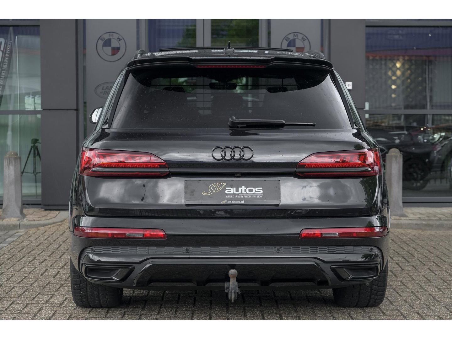 Audi Q7 60 TFSIe 455pk Competition Panoramadak RS-stoelen Trekhaak *SOH 87%* Laser led Softclose NLauto