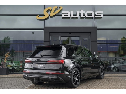 Audi Q7 60 TFSIe 455pk Competition Panoramadak RS-stoelen Trekhaak *SOH 87%* Laser led Softclose NLauto