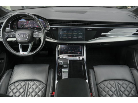 Audi Q7 60 TFSIe 455pk Competition Panoramadak RS-stoelen Trekhaak *SOH 87%* Laser led Softclose NLauto